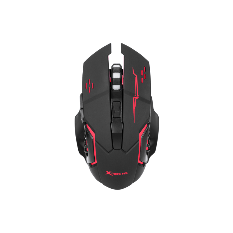 XTrike Me GW-601 Wireless Gaming Mouse - 2.4G, 7-Colour Backlight, 3200 DPI