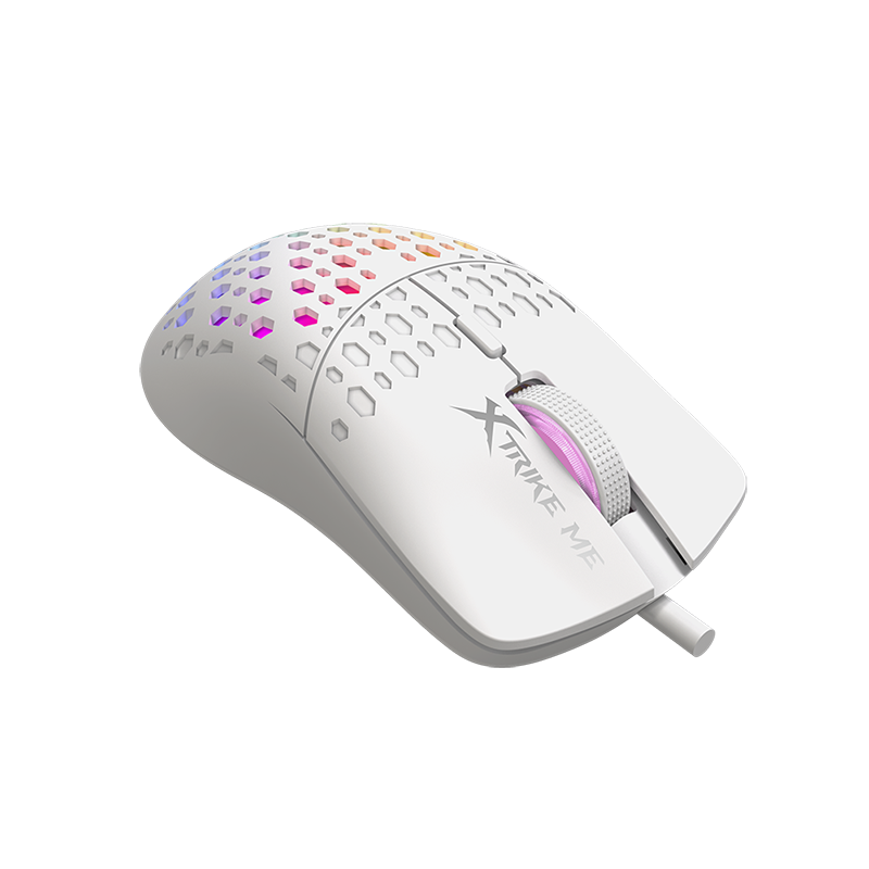 XTrike Me GM-209W Wired Gaming Mouse - 8000 DPI, Honeycomb Design