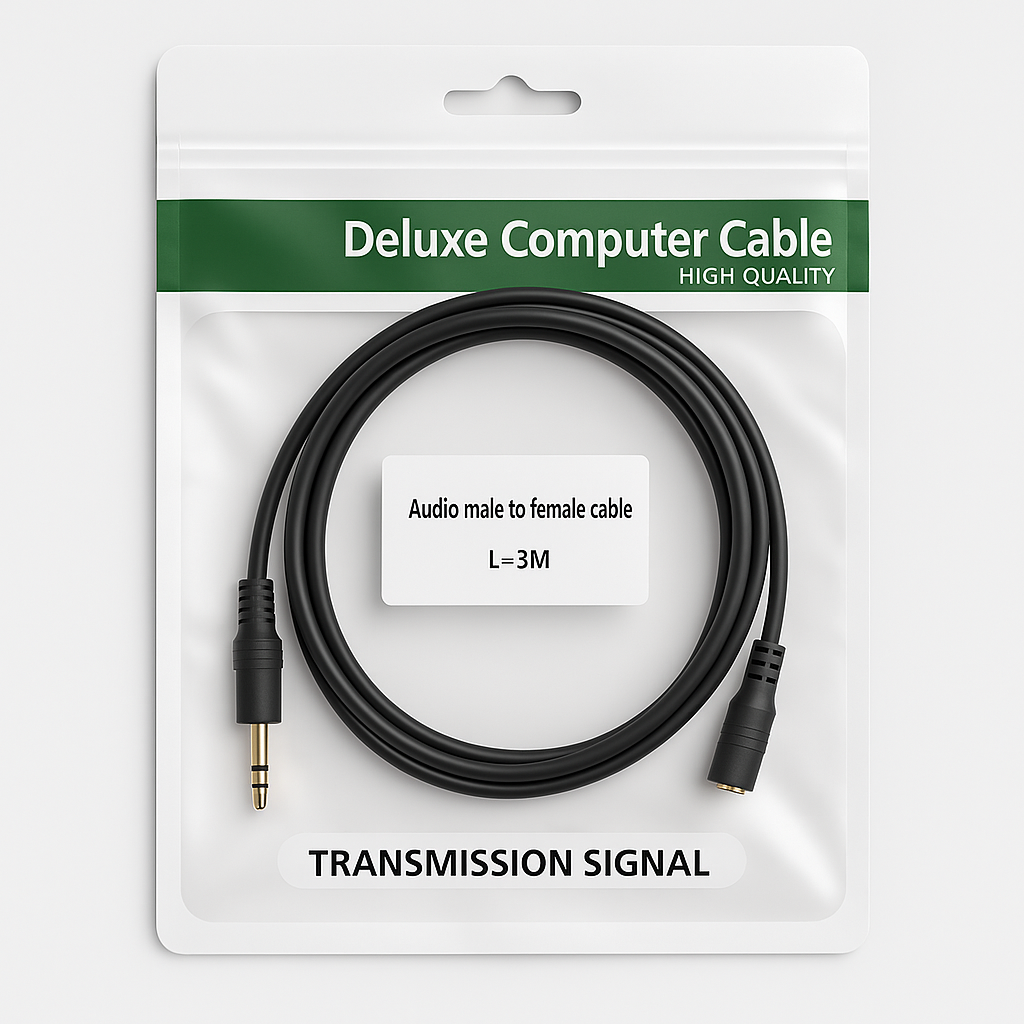 3.5mm Jack M to F Audio Extension