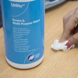Screen Cleaning Wipes in Tub (100 pack)