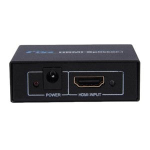 1x2 PORT HDMI Splitter With UK Charger Support 4K