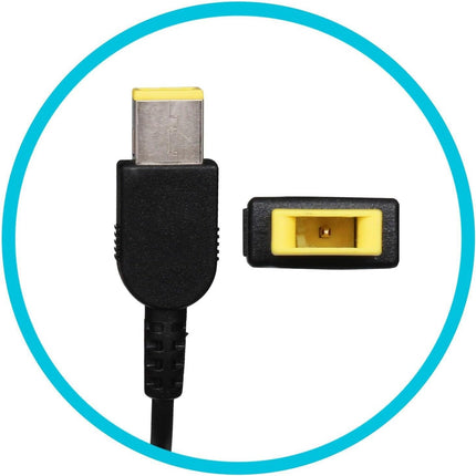Lenovo ORIGINAL 45W Laptop Charger 20V 2.25A Rectangular Tip (Slim)