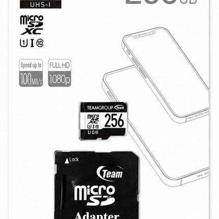 TEAMGROUP microSD / microSDHC / microSDXC Memory Card - 2GB-256GB