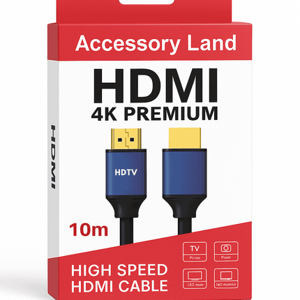 4K HDMI High Speed 2.0 Cable with Ethernet - 10 Metres - eSunrise Wholesale