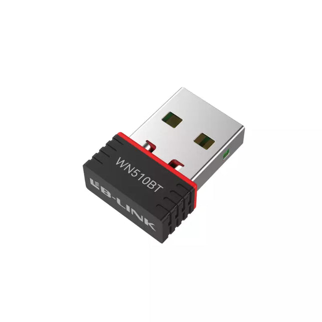 USB Bluetooth adapter with 'LB-Link' branding on a white background