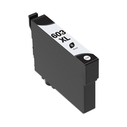 Black ink cartridge with '603 XL' label on a white background - for wholesale trade