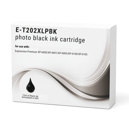 Epson E-T202XL Compatible Ink Cartridges - High-Capacity Singles & 5-Colour Box Set