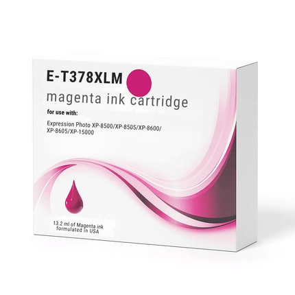 Epson T378XL Compatible Ink Cartridges - High Yield 6-Colour Set & Singles
