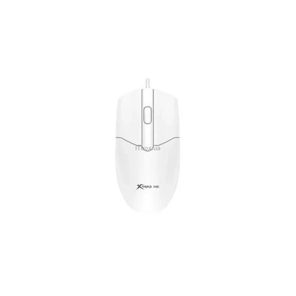 XTrike Me GM-124 WH Optical Mouse - 3-Button, 1000 DPI, USB (White)