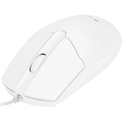 XTrike Me GM-124 WH Optical Mouse - 3-Button, 1000 DPI, USB (White)