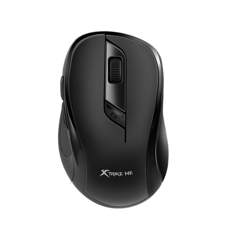 XTrike Me GW-109 Wireless Mouse - 2.4G, 6 Buttons, 1600 DPI, Black