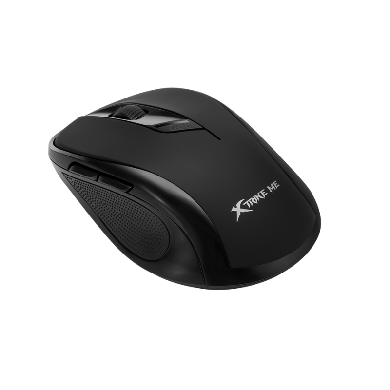 XTrike Me GW-109 Wireless Mouse - 2.4G, 6 Buttons, 1600 DPI, Black