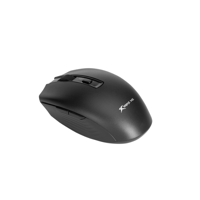 XTrike Me GW-224 Wireless Mouse - 2.4G, 6 Buttons, 1000 DPI, Black