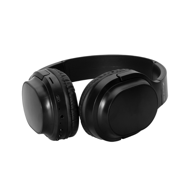 XTrike Me HD-214BK Wireless Bluetooth Headset - BT5.3, Foldable, Black