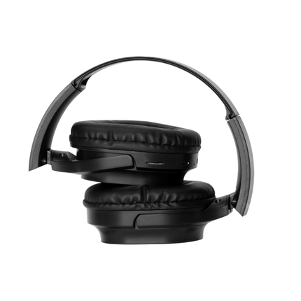 XTrike Me HD-214BK Wireless Bluetooth Headset - BT5.3, Foldable, Black
