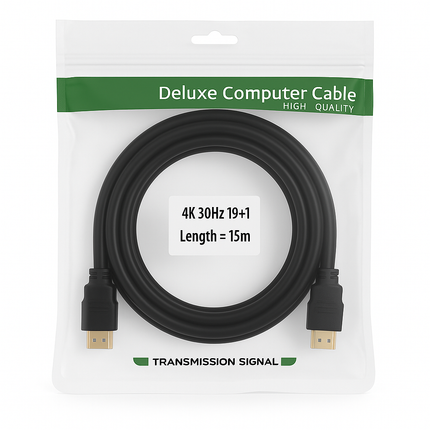 HDMI 1.4 Cable - 4K 30Hz Gold Plated (1m-30m)