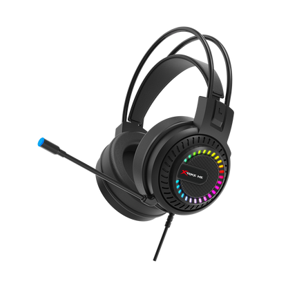 XTrike Me HP-318 Stereo Gaming Headset - RGB Backlight, 50mm Drivers