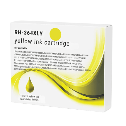 HP 364XL Compatible Ink Cartridges - High-Yield Singles & 4-Colour Box Set