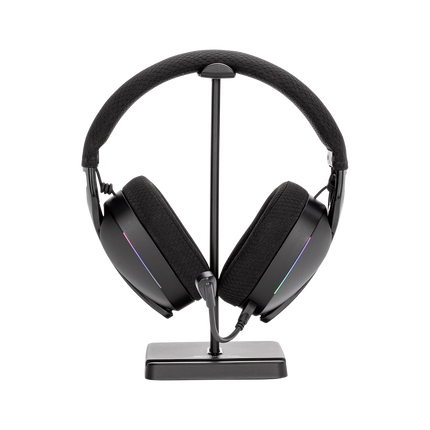 XTrike Me HT-08 BK Headset Stand with Phone Holder - Detachable, Black
