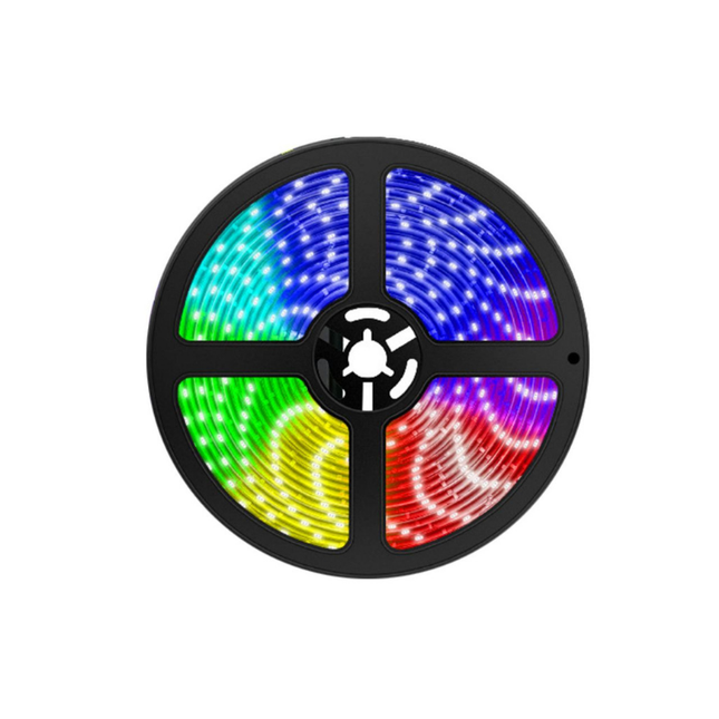 XTrike Me HT-5050 RGB LED Strip - 3m, App + Remote Control, USB Powered