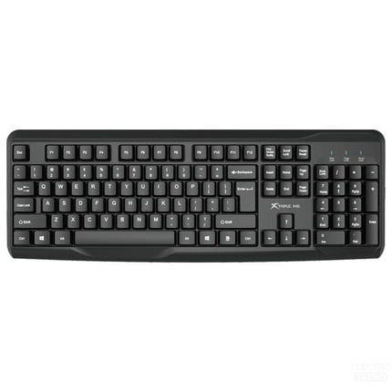XTrike Me KB-229 EN Wired Keyboard - Full-Size, USB, 104 Keys