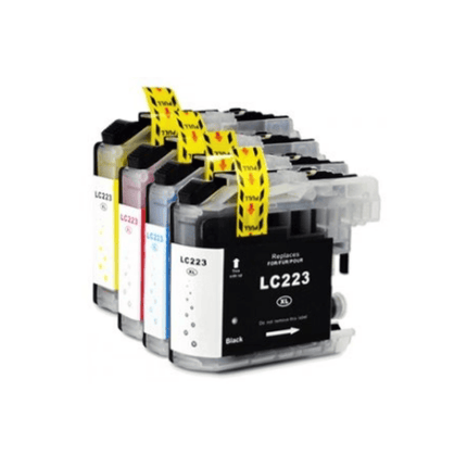 Brother LC223XL Compatible Ink Cartridges - High-Yield Singles & 4-Colour Box Set