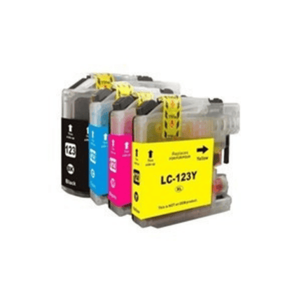 Brother LC123XL Compatible Ink Cartridges - High-Yield Singles & 4-Colour Box Set