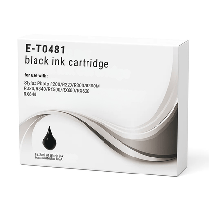 Epson T048 Compatible Ink Cartridges - High-Capacity 6-Colour Set & Singles