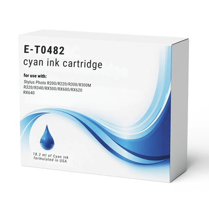 Epson T048 Compatible Ink Cartridges - High-Capacity 6-Colour Set & Singles