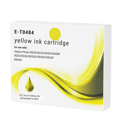 Epson T048 Compatible Ink Cartridges - High-Capacity 6-Colour Set & Singles