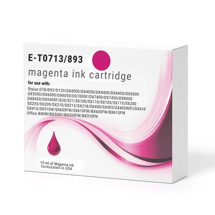 Epson T071 Compatible Ink Cartridges - High-Yield Singles & 4-Colour Multipack