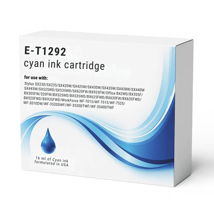 Epson T129XL Compatible Ink Cartridges - High-Capacity Singles & 4-Colour Box Set