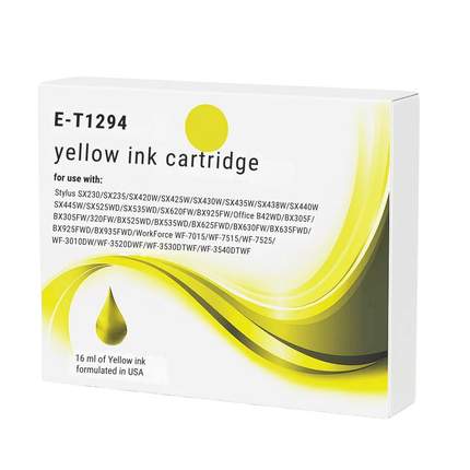 Epson T129XL Compatible Ink Cartridges - High-Capacity Singles & 4-Colour Box Set