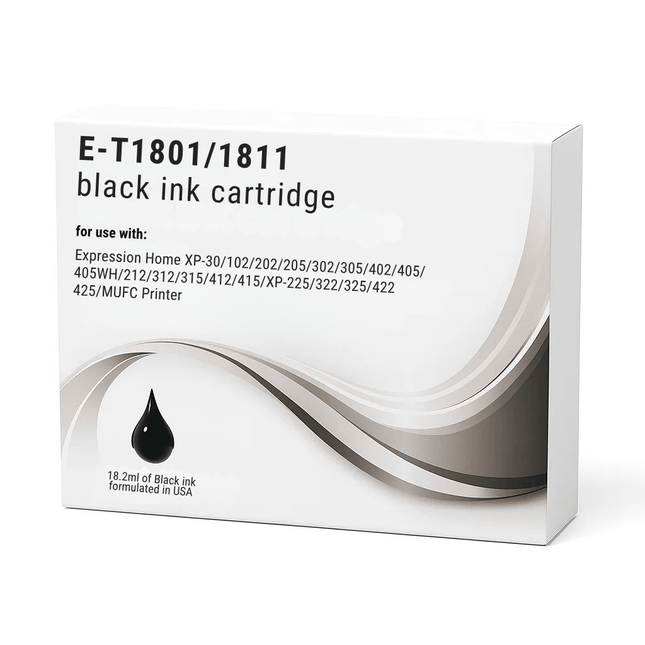 Epson T180/T181 Compatible Ink Bottles - High-Capacity Singles & 4-Colour Box Set