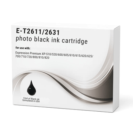 Epson T260 & T262/T263 Compatible Ink Cartridges - High-Capacity Singles & 5-Colour Box Set