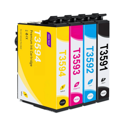 Epson T35XL Compatible Ink Cartridges - High-Capacity Singles & 4-Colour Box Set