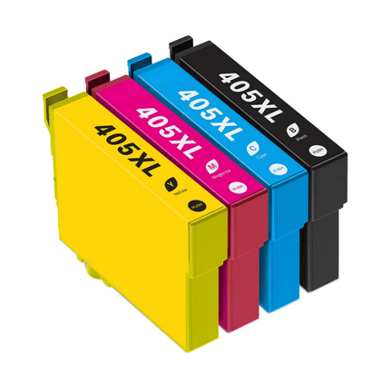 Epson T405XL Compatible Ink Cartridges - High-Capacity Singles & 4-Colour Box Set