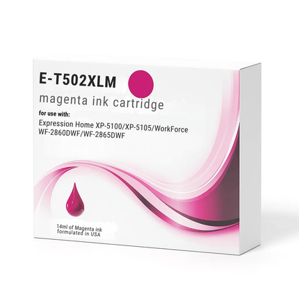 Epson T502XL Compatible Ink Cartridges - High-Yield Singles & 4-Colour Multipack