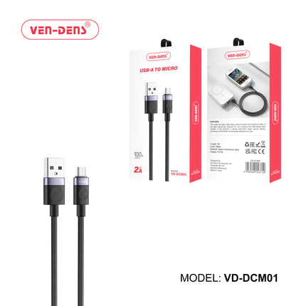 Ven-Dens USB cable with packaging on a white background - eSunrise Trade
