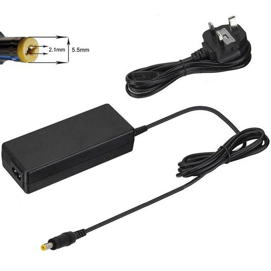Acer Compatible Laptop Charger - 90W 19V 4.74A 5.5x2.1mm