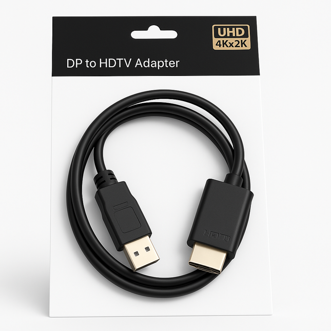 DisplayPort to HDMI Adapter Cable – 4K UHD (1.8m)