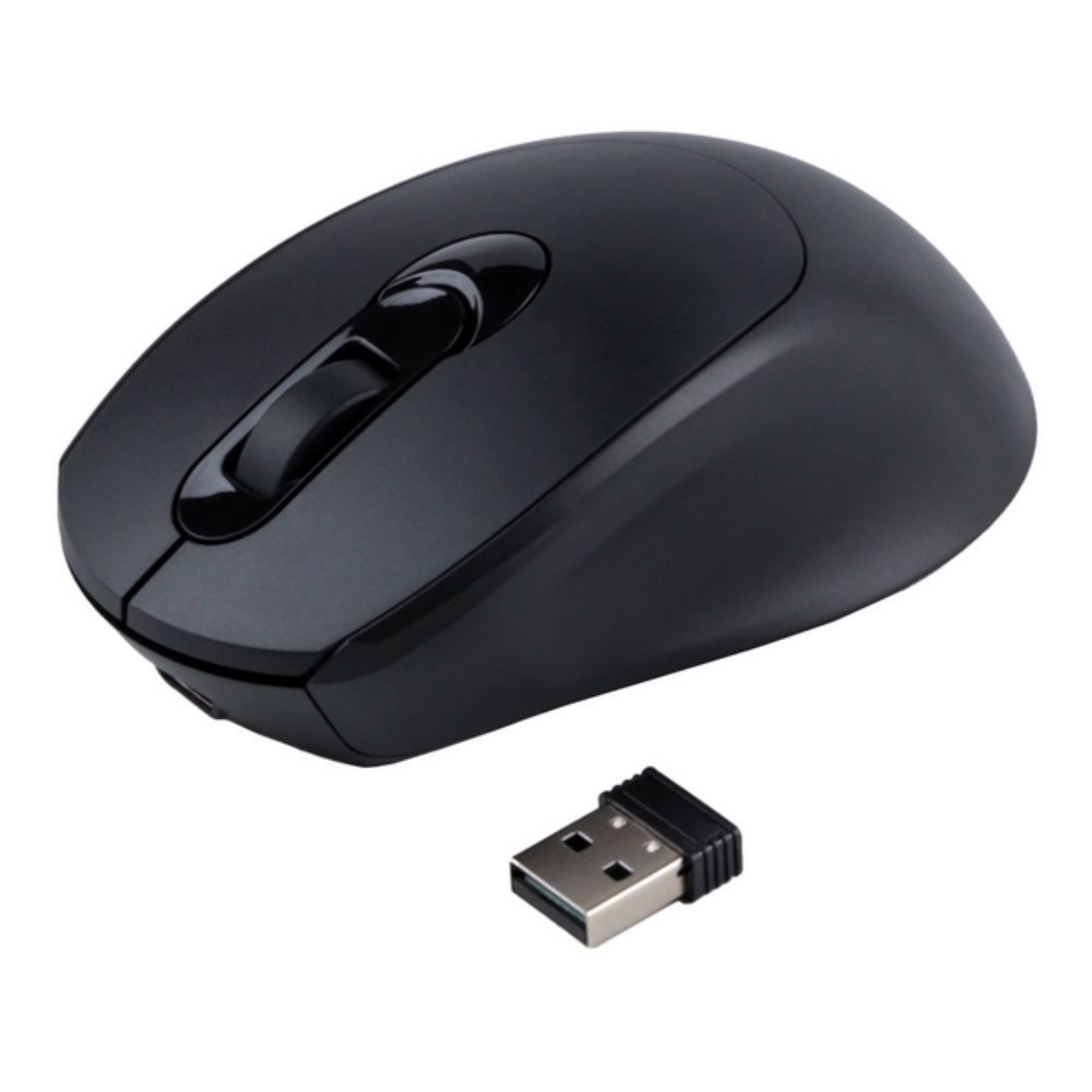 Elegant Q8 Wireless Mouse - Bluetooth & 2.4GHz, 3200 DPI, Type-C