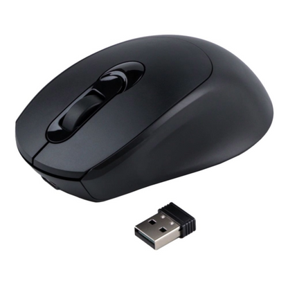 Elegant Q8 Wireless Mouse - Bluetooth & 2.4GHz, 3200 DPI, Type-C