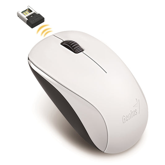 Genius NX-7000 Wireless Mouse - 2.4GHz, 1200 DPI, White