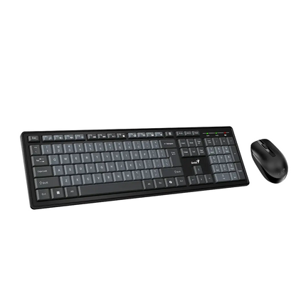 Genius Smart KM8200 Wireless Keyboard & Mouse Set - Dual Colour