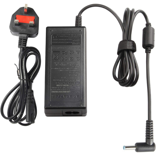 HP Compatible 65W Laptop Charger - 19.5V 3.33A Blue Tip