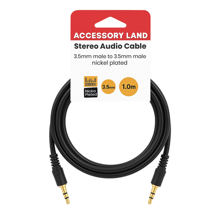 3.5mm Stereo Audio Cable - M to M (3m, 5m & 10m) - Hang