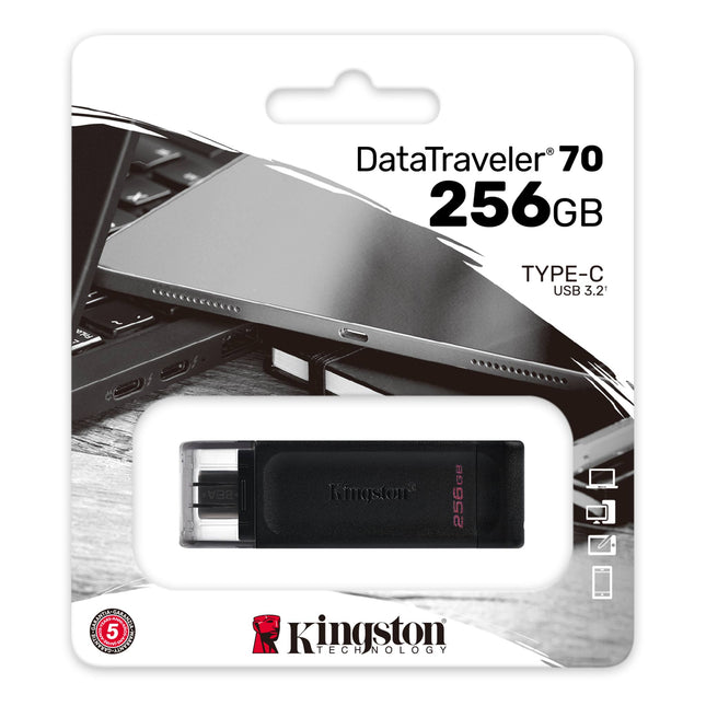 Kingston USB-C Flash Drive - 128GB / 256GB (USB 3.2)