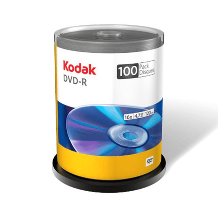 Kodak DVD+R 16× 4.7GB 120 Min - 100-Pack