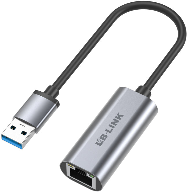 LB-LINK A100G USB Type-A to Gigabit Ethernet Adapter with 1000Mbps Speed